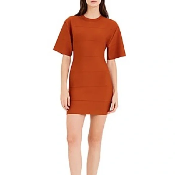 herve leger short sleeve dress Herve Leger